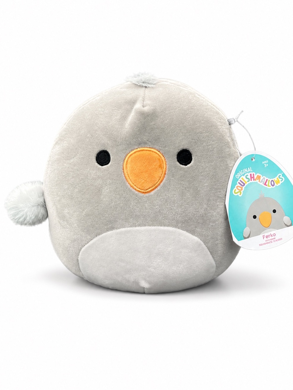 NWT 2021 Ferko Shoebill Crane Squishmallows Plush 7.5” Kellytoy Collectible